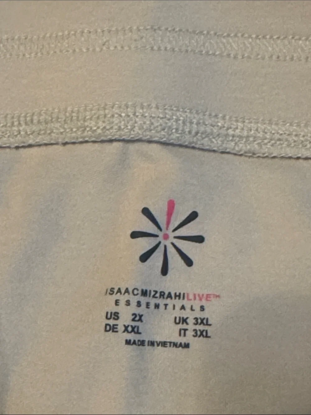 Isaac Mizrahi Cream Knit Pull-On Mini Skirt with Side Pockets - Women’s Size 2XL